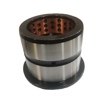 Besi Bucket Pin Bushing Excavator Bushing 55 * 70 * 50mm yang disesuaikan