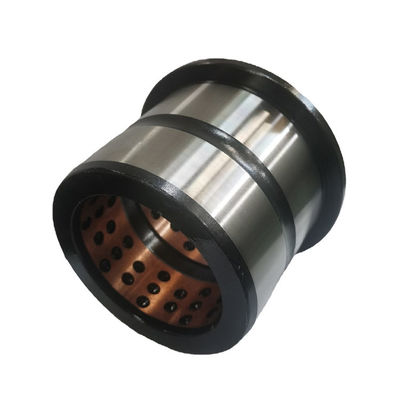 Besi Bucket Pin Bushing Excavator Bushing 55 * 70 * 50mm yang disesuaikan
