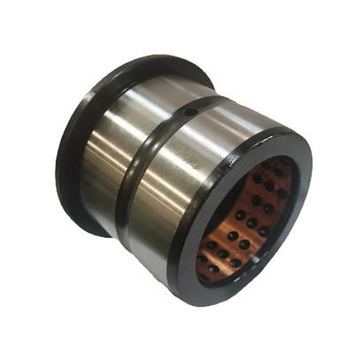 Besi Bucket Pin Bushing Excavator Bushing 55 * 70 * 50mm yang disesuaikan