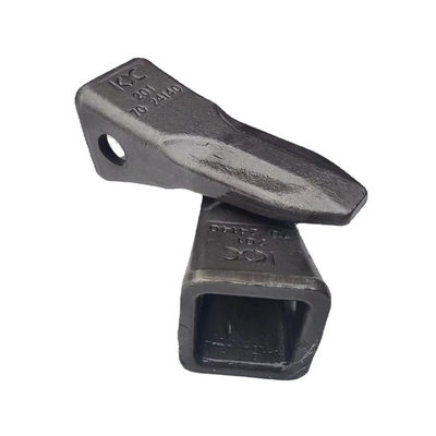 20ton Excavator Forged Bucket Teeth 8E0468 9W8452RC Daya Tahan Tinggi