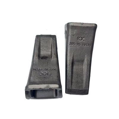 6Y3222RC Backhoe Bucket Teeth E307 Suku Cadang Alat Berat Tahan Aus