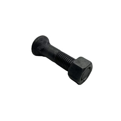 OEM ODM 12.9 Bulldozer Track Bolts Excavator Track Parts Warna Hitam